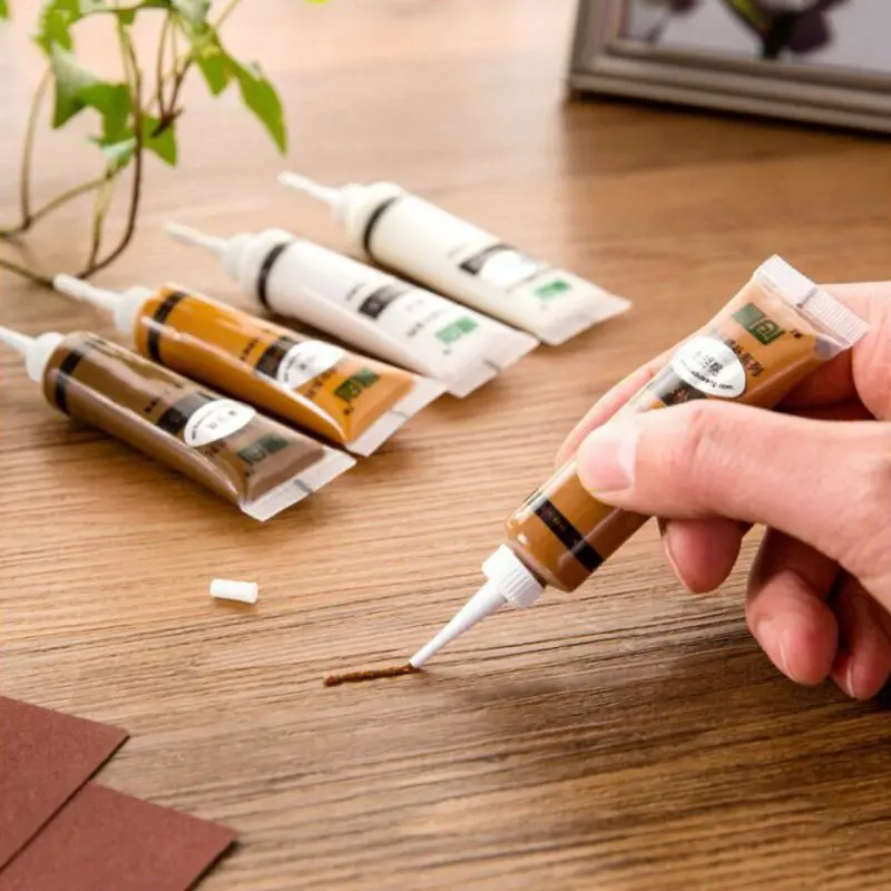 

Wood Furniture Repair Patch Cream Paint Touch Up Kit Marker Wax Scratch Filler Remover Repair Fix Furniture Scratch Fast Repair