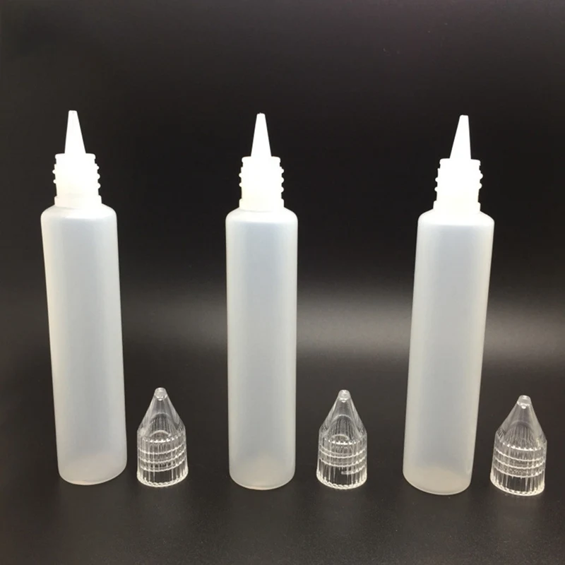 

1 Piece Empty Bottles 15ml/30ml Pen Shape Plastic Dropper Bottle Long Transparent E Liquid Bottle Oil Clear PET Bottles