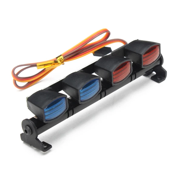 

AUSTAR LED Aluminum Alloy Frame For 1/10 1/8 CC01/D90/SCX10/4 WD RC Car
