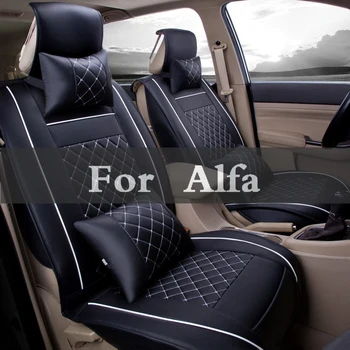 

Pu Leather Universal Car Seat Covers All Models Car Place Styling For Alfa Romeo Gtv Spider Mito Disco Giulietta Volante