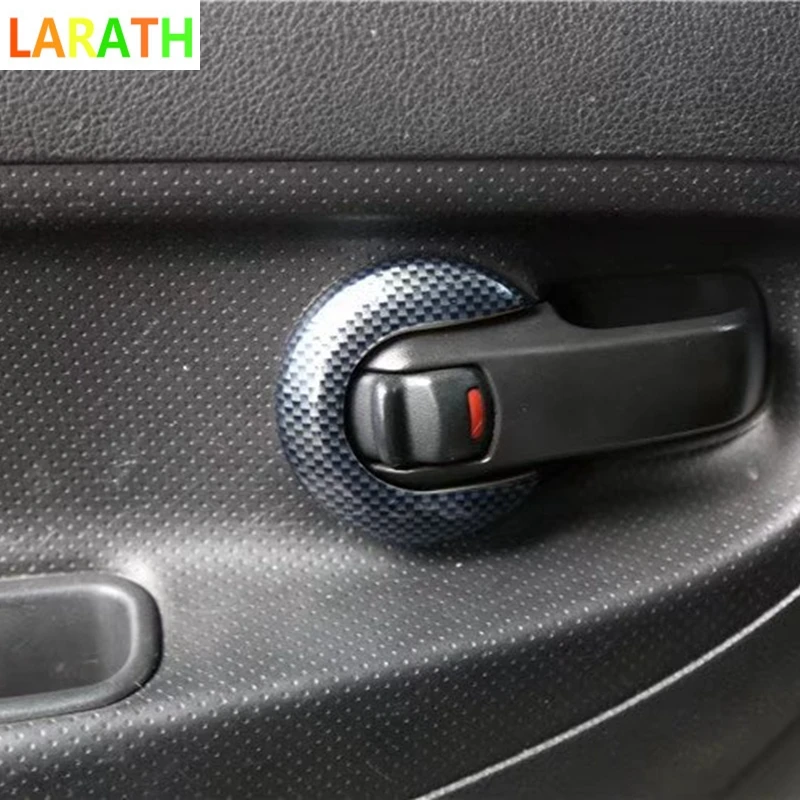 Для Nissan nv200 2010 2011 красное дерево углеродное волокно внутренняя дверная ручка