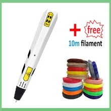3D printing pen 1.75mm ABS and PLA filament diy drawing pen 3 D printer pen Creative Toy Gift For Kids Design printing pen sale dewang d7 1 75mm abs pla 3d printing pen doodle kids adult drawing diy filament modeling pencil