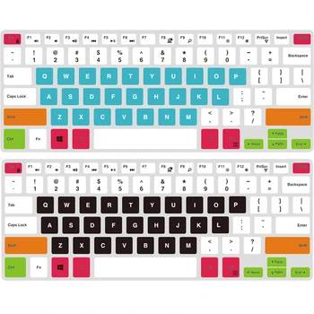 

Espl Silicone Keyboard Cover For DELL Inspiron 3000 series Ins14C-4528B Waterproof Dustproof Keyboard protective Film