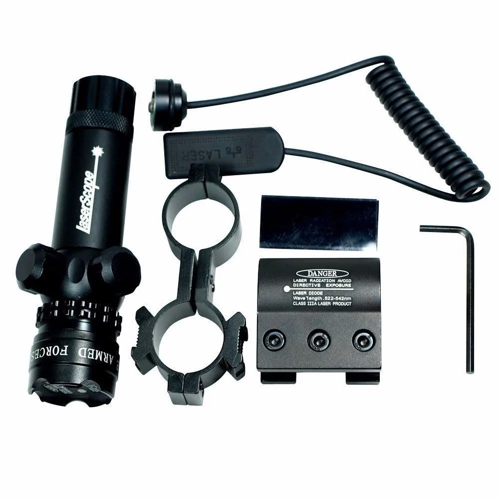 Air-soft-Professional-3-9x40-Hunting-Rifle-Scope-Mil-Dot-illuminated-Snipe-Scope-Green-Laser-Sight (4)