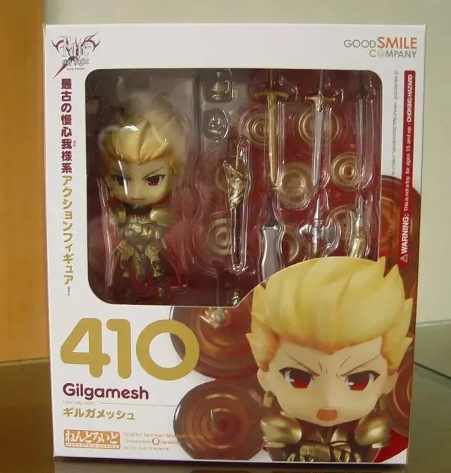 Huong Аниме Фигурка 10 см Nendoroid Fate Stay Night Gilgamesh версия#410 ПВХ фигурка Коллекционная модель