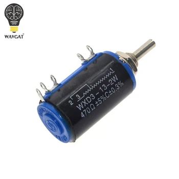 

WAVGAT WXD3-13-2W 100 200 220 470 680 Ohm 1K 2.2K 3.3K 4.7K 5.6K 6.8K 10K 22K 33K 47K 100K Ohm Wirewound Potentiometer