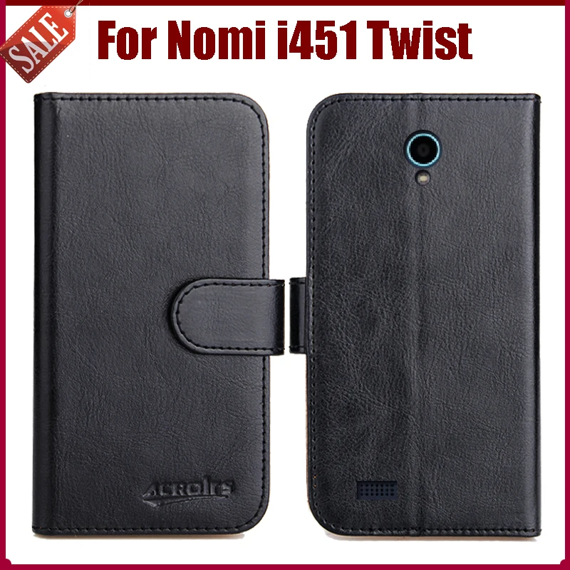 Nomi i451 Twist Case New Arrival 6 Colors High Quality Flip Leather Exclusive Protective Phone Cover For | Мобильные телефоны и