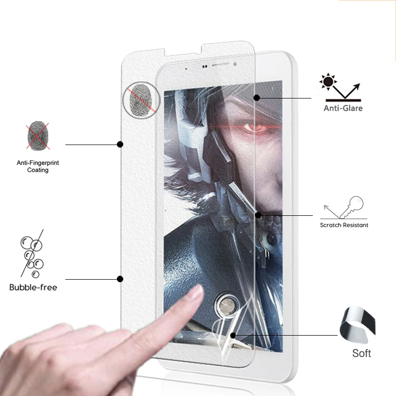 

Premium Anti-Glare Matte screen protective Film For Cube Talk 8H 8.0" tablet matte Screen Protector film + clean cloth
