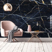 Bacaz черная мраморная текстура 3d каменные обои для гостиной 3d мраморный МУРАЛ обои настенные наклейки декор