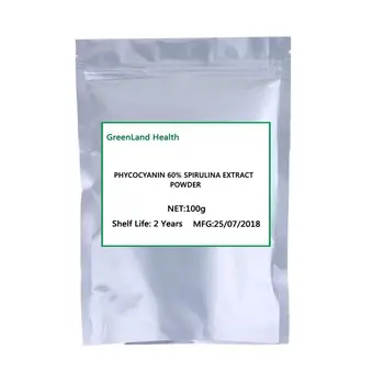 

Hot Selling Pure Spirulina Extract Powder, Spirulina viride 60% Powder with Best