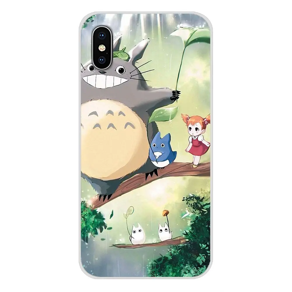 Studio Ghibli Ghiblies Тоторо аксессуары сумка чехол для Huawei Nova 2 3 2i 3i Y6 Y7 Y9 Prime Pro GR3 GR5 2017 2018 2019