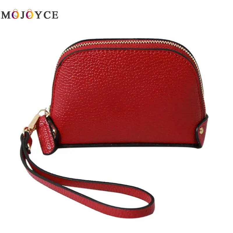 

12x8x4cm Mini Size Women Portable Shell Shape Clutch Handbag Zipper Mini Day Clutch Change Bags carteras y bolsos de mujer