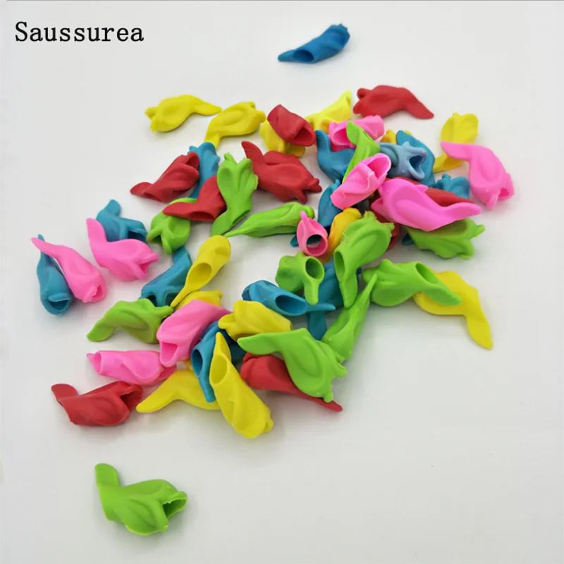 10 шт. креативный силиконовый держатель для рыбьей ручки экологичный детский