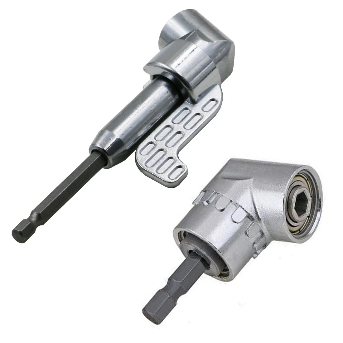 1Pc 105 Degree Angle 1/4 Hex Shank Angle Driver Extension Drill Bit