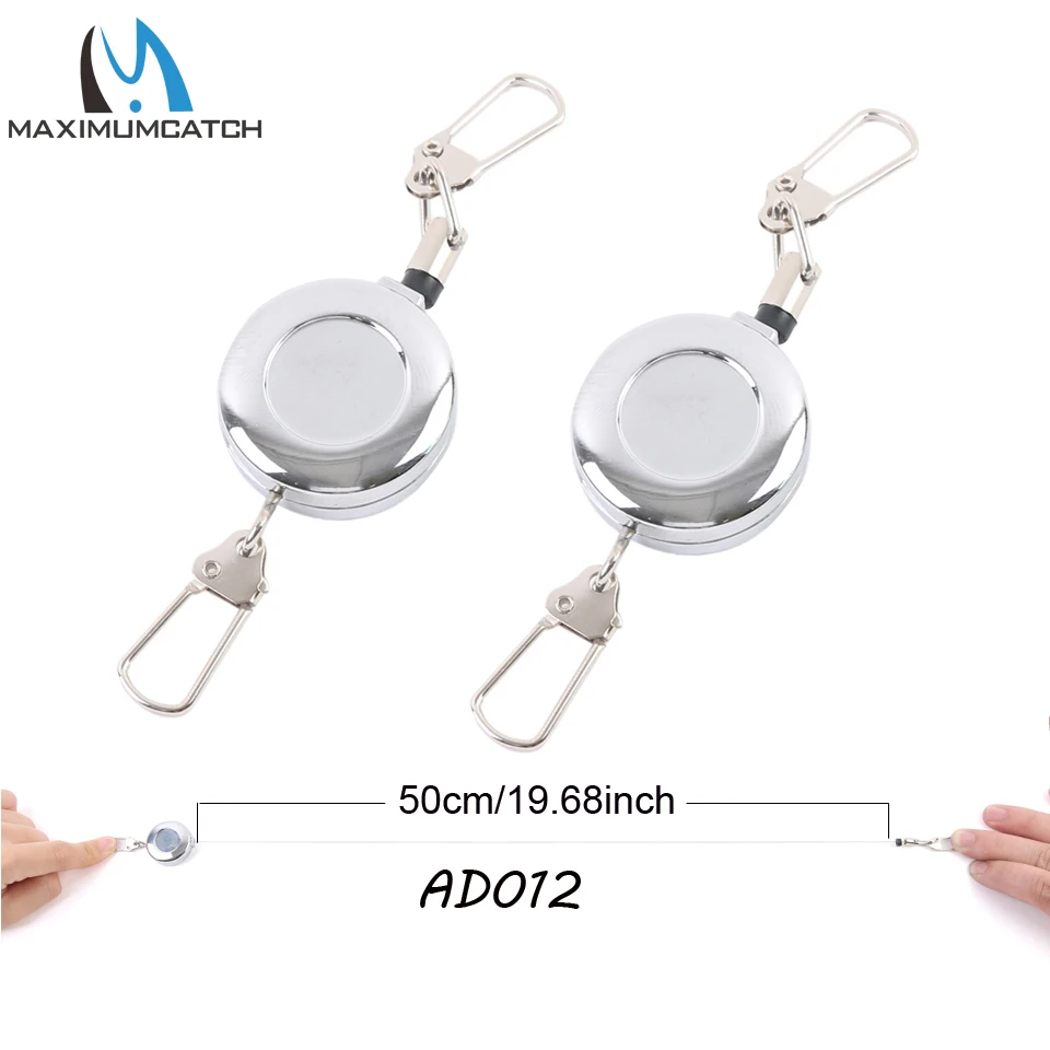 Maximumcatch Fly Fishing Zinger втягивающий синий и черный цвет крючок Аксессуары для рыбалки