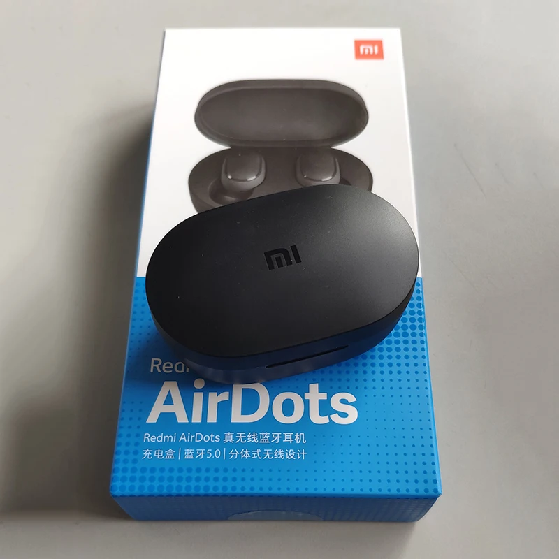 Оригинальные беспроводные наушники Xiaomi Redmi AirDots True Bluetooth 5,0, DSP, активные наушники с шумоподавлением и микрофоном