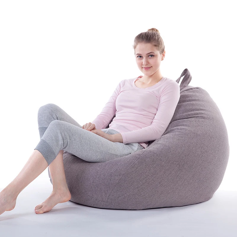 2017 Removível E Lavável Preguiçoso Sofá Do Saco de Feijão Cadeira Do Computador Sala de Estar Mobília da sala de Lazer Cadeira Do Saco de Feijão Sofá de Canto Sala 22 cores
