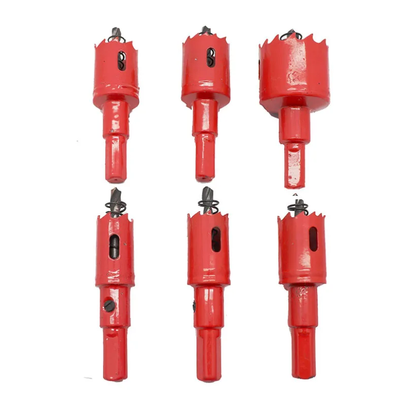 

6pcs 17-35mm HSS Hole Saw Set Tooth Cutting Opener Drill Bit