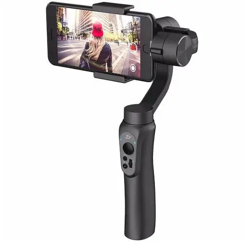 Zhiyun Smooth Q 3-Axis Handheld Gimbal Stabilizer for Smartphone For IPhone 6 7 8 Plus And Samsung Galaxy S8 S7 And Gopro Camera feiyutech spg gimbal 3 axis handheld gimbal stabilizer for iphone 7 6 plus smartphone gopro action camera vs zhiyun smooth q