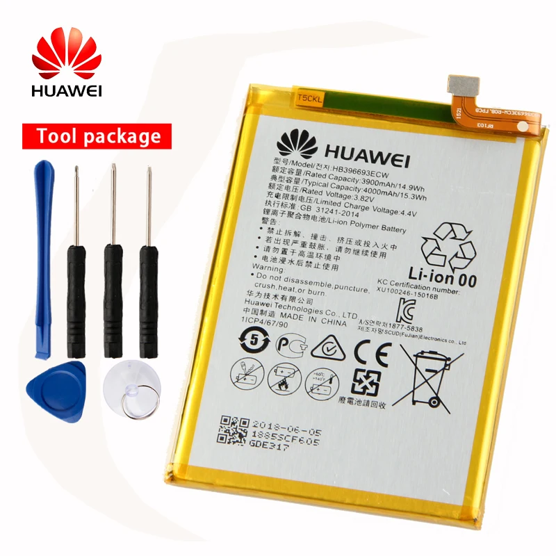

Original HB396693ECW phone Battery for Huawei Mate 8 NXT-CL00 NXT-AL10 NXT-TL00 NXT-DL00 mate8 HB396693ECW