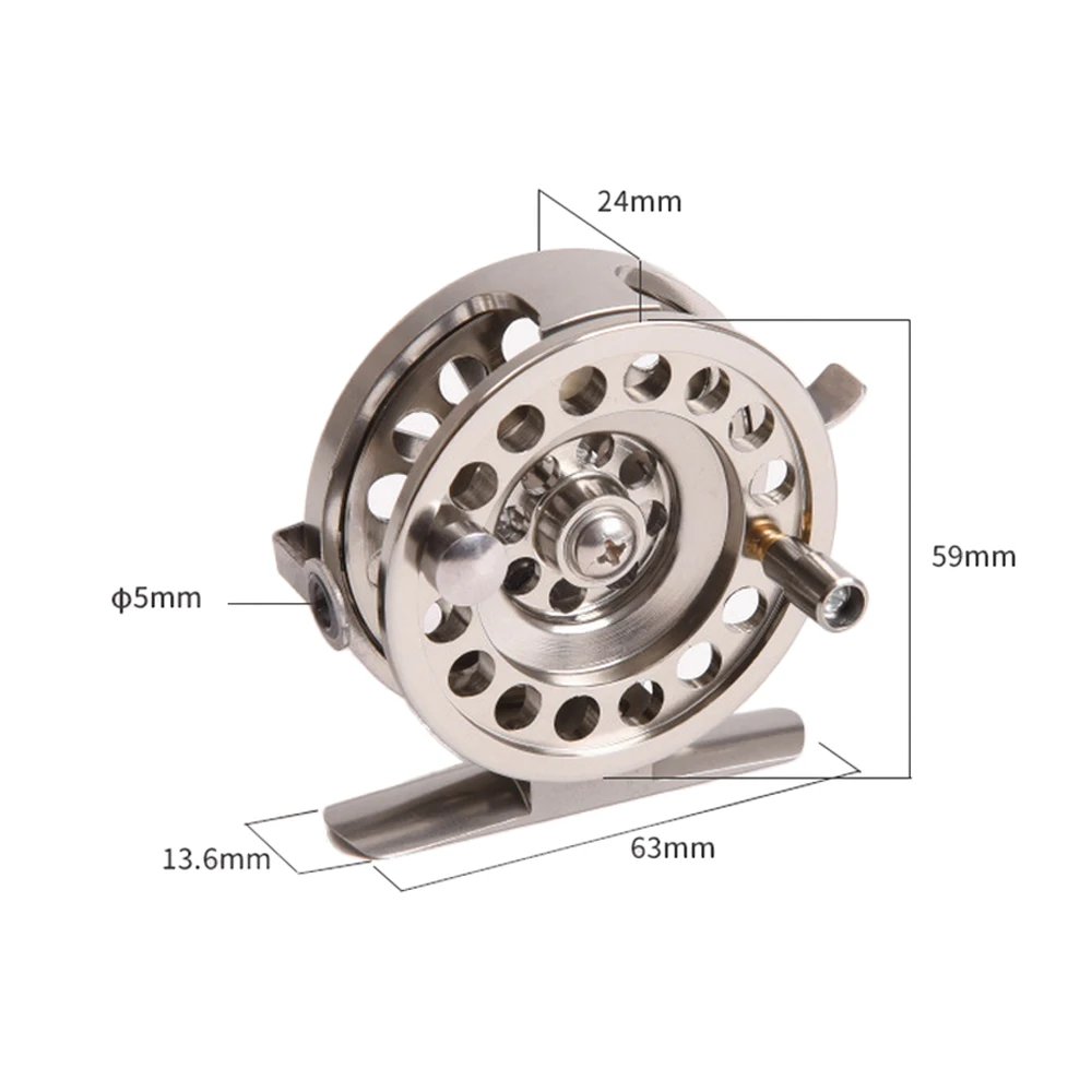 Рыболовная катушка для ловли нахлыстом 49 5 мм 59 мм|fly fishing reel|fishing reelfishing wheel |