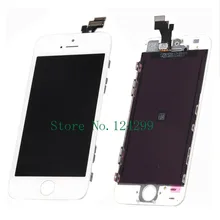 White LCD Display+Touch Screen Digitizer Assembly for iPhone 5 5G Free shipping