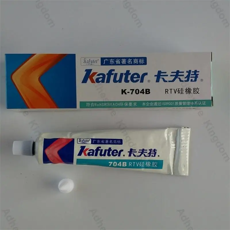 Us 21 0 5pcs Kafuter 45g K 704b Rtv Silicone One Component Room Temperature Curing Adhesives Insulated Fixed Waterproof Glue Black In Silicone
