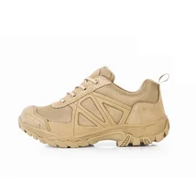 Мужские Противоскользящие армейские ботинки; уличная прогулочная обувь с принтом; дышащие кроссовки с амортизацией в стиле милитари; высокое качество; AA12017