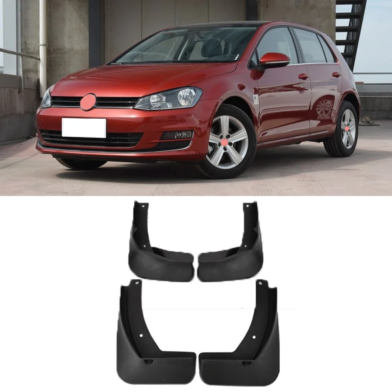 

Car Front Rear Mudguards For Volkswagen VW Golf 7 Mk7 2013 2014 2015 2016 2017 Accessories Mudflap Car-styling 1Set 4 Fenders