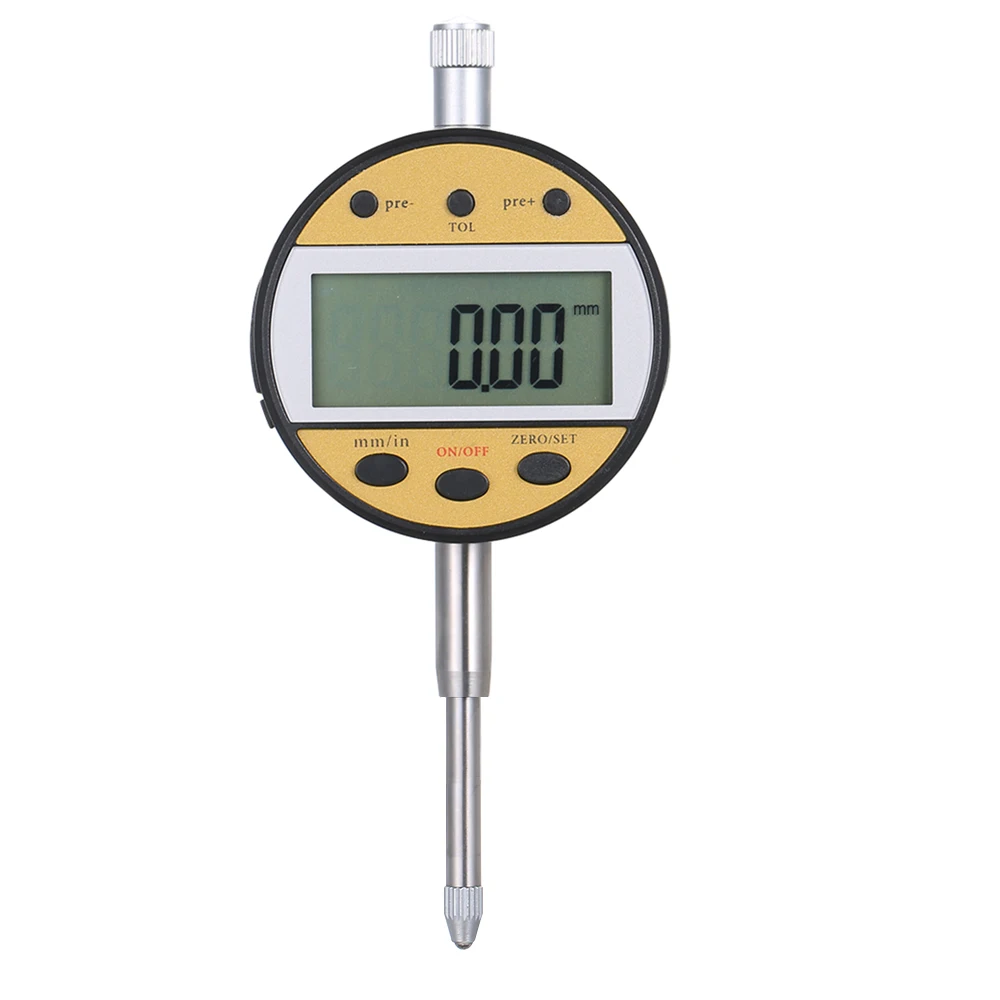 

Digital Dial Indicator Gauge Metric Indicator LCD Screen USB Interface Dimension Position Tolerance Detection Dial Comparator