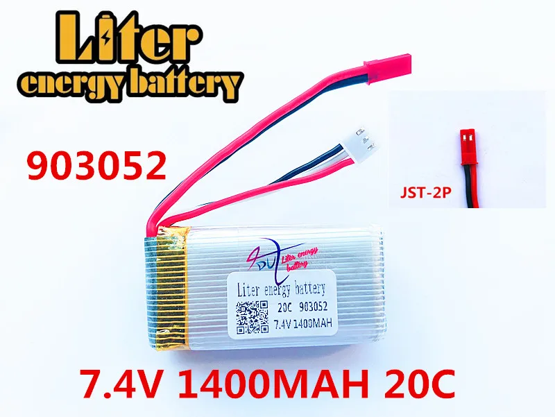 7 4V 1400mAh Lipo Battery For WLtoys V353 Aircraft Li Po Battery For WLtoys A949 A959