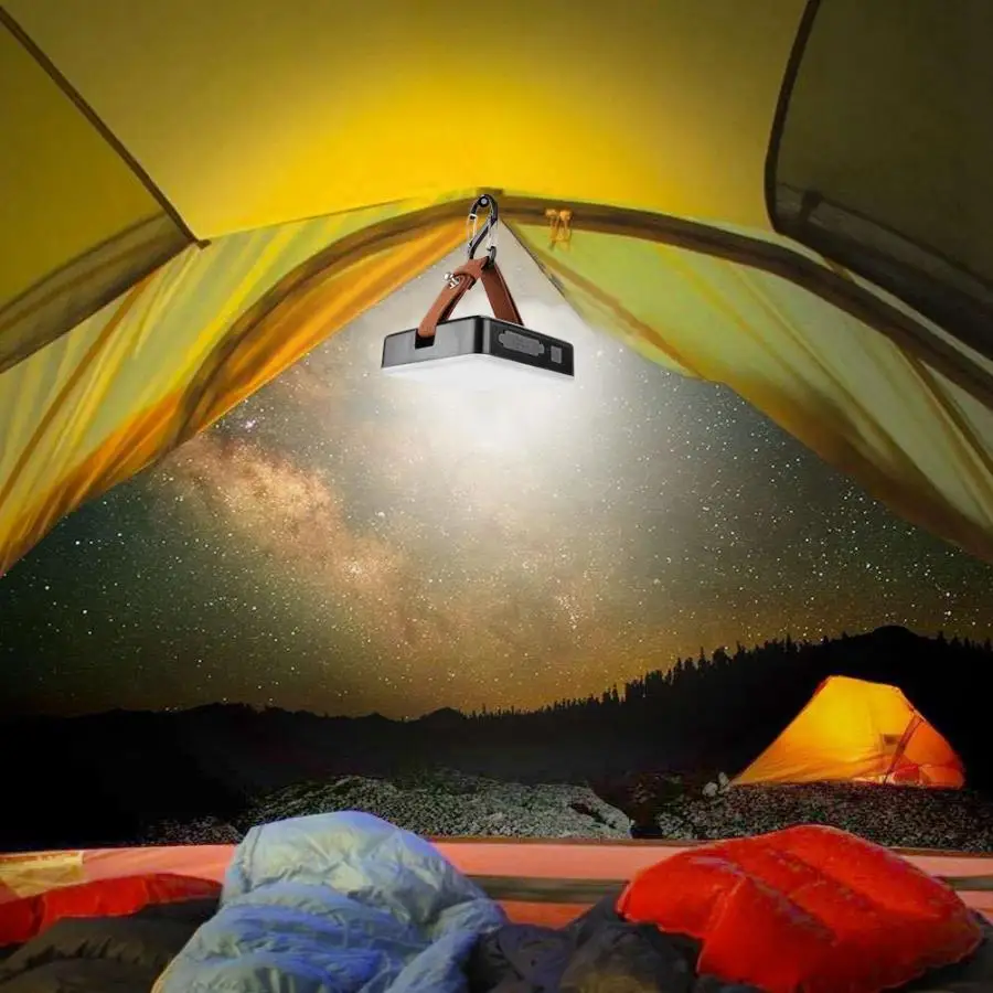 

LED Portable Emergency Camping Light Rechargeable Lamp For Outdoor Activity