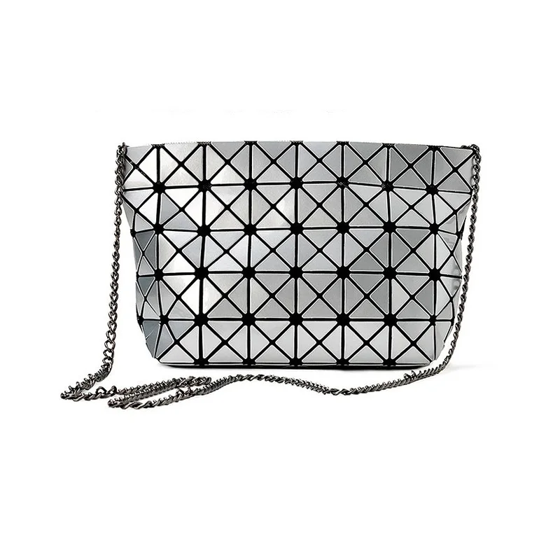 

Fold Over Handbags Crossbody Bag Bao Bao Women Pearl bolso Laser Sac Bags Diamond Lattice Geometry Quilted Shoulder Bag