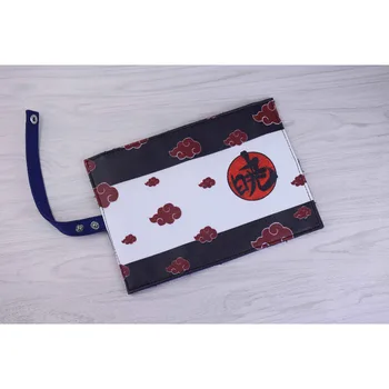 

New Arrival: Anime Naruto Shippuden Akatsuki Canvas Children Convenient Pen Storage Scroll Bag