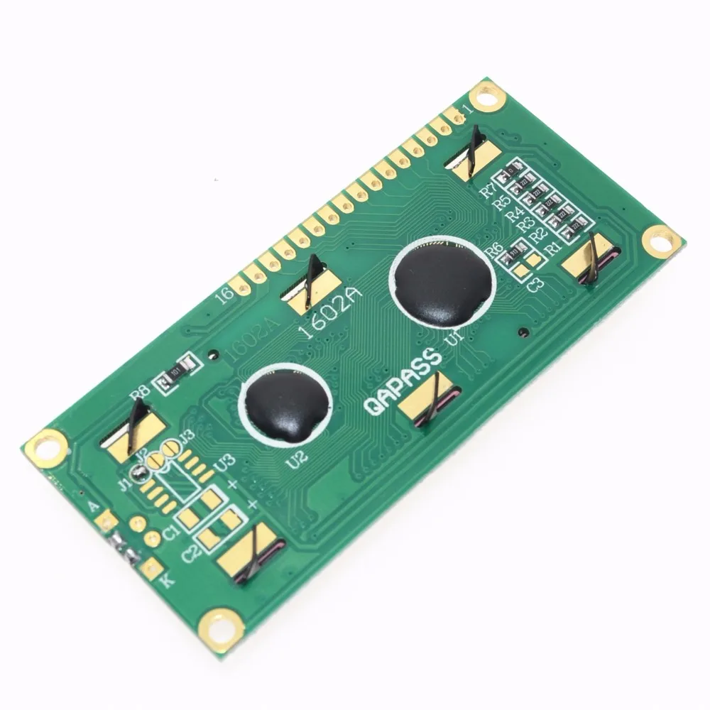 1PCS Green Screen 16x2 Character LCD Display Module