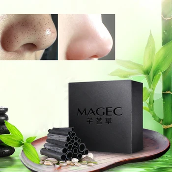 

Control Oil Cleaning Mini Face Treatment Black Basis Skin Care Blackhead Remover Moisturizing Natural Acne Gift Handmade Soap