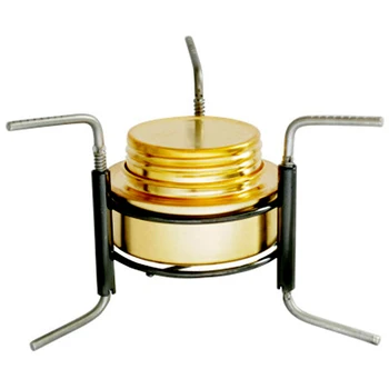 

Portable Outdoor Alcohol Stove Stainless Steel Mini Ultra-light Spirit Burner Camping Stove Furnace With Stand Camping Equipment