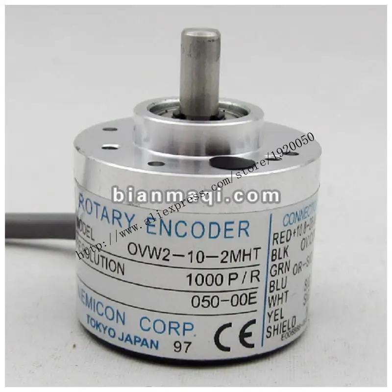 

OVW2-10-2MHT selling within the control of the rotary encoder cable outer diameter of 38mm shaft diameter 6mm 1000