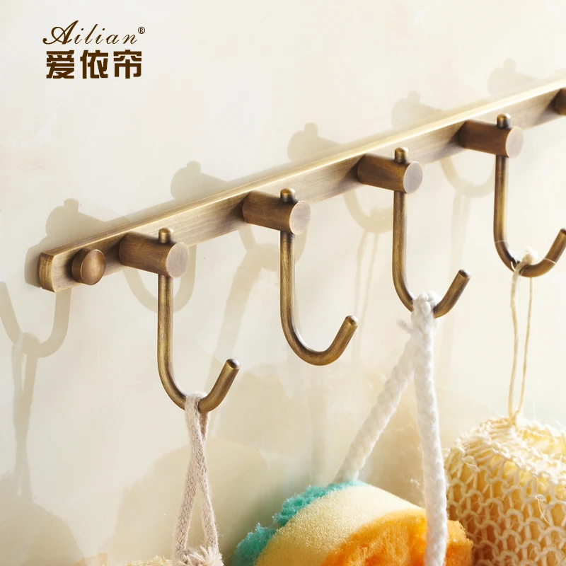 European luxury antique copper bathroom hook door hooks 100 copper