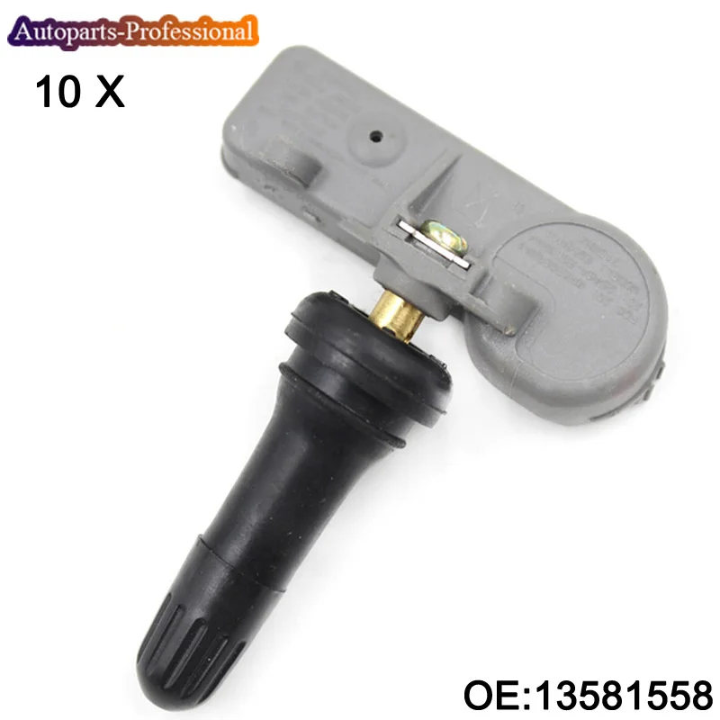 10 PCS New TPMS Tire Pressure Sensor For Chevy Cadillac Chevrolet Truck