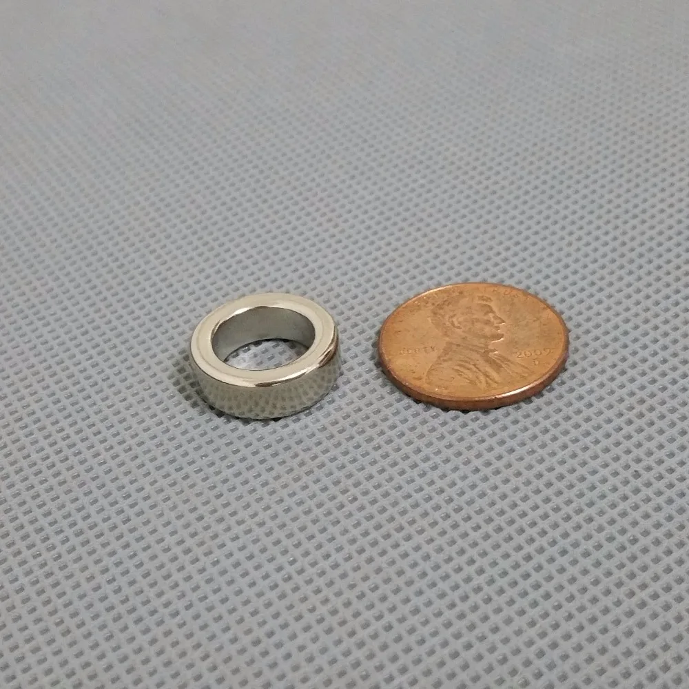 

72pcs NdFeB Magnet Ring OD15xID 10x5 mm N38 Strong Neodymium Permanent Magnets Tube Rare Earth Magnets