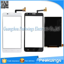 Black&White Touch For Fly IQ456 LCD Display Screen Free Shipping