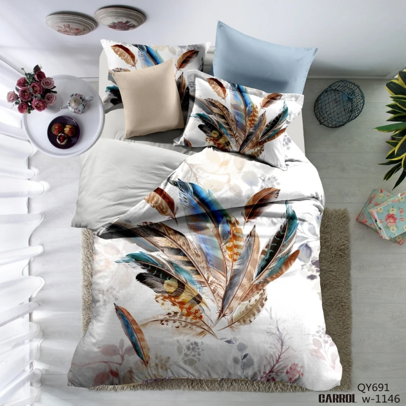 Lai Yin Sun 3D Duvet cover sets include Duvet cover Pillow cases 3D Bedding set Twin Queen 2 OR 3PCS YYX04 Colored feathers Lai Yin Sun 3D Duvet cover sets include Duvet cover Pillow cases 3D Bedding set Twin Queen 2 OR 3PCS YYX04 Colored feathers