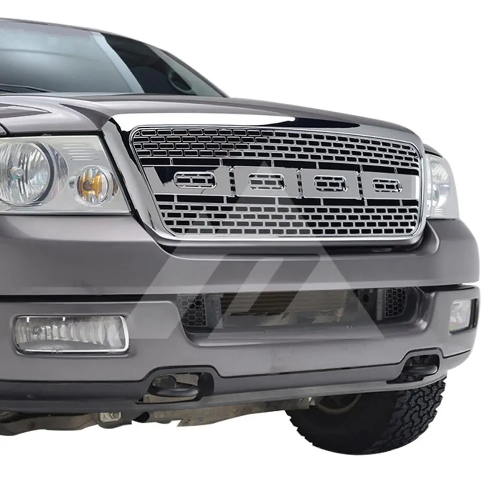 Для 2004 2005 2006 2007 2008 Ford F150 ABS хром Raptor упакованная решетка