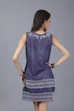 Quality Brand Fashion Women Dress Vintage Tropical Summer Style Embroidery Vestidos De Festa Summer Dress Femininas