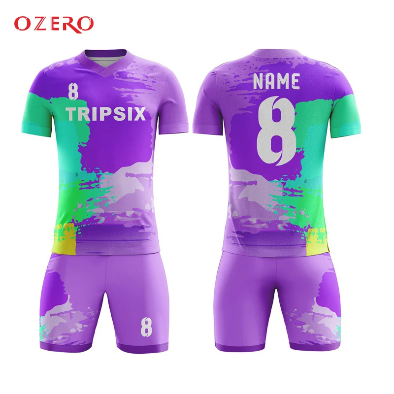 purple and green jersey