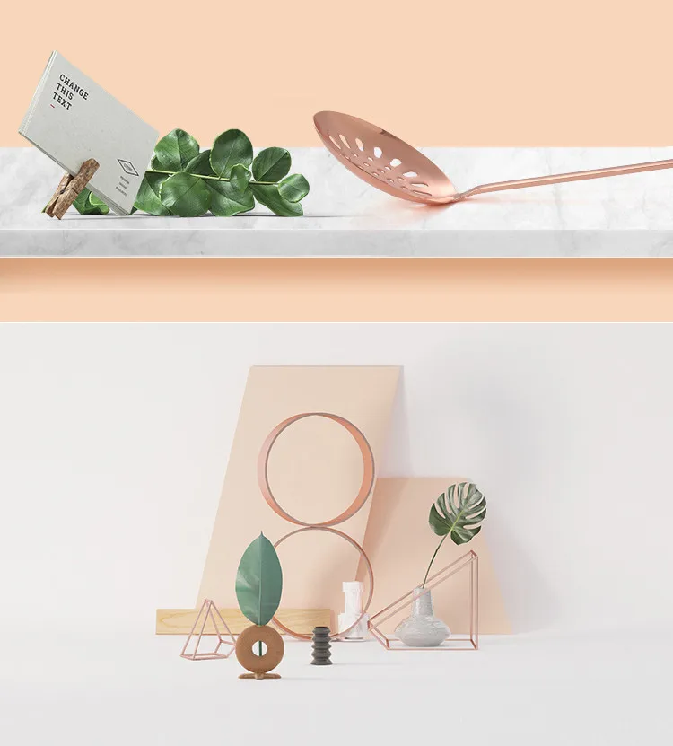 Rose gold frosting , it will bright up your kitchen04