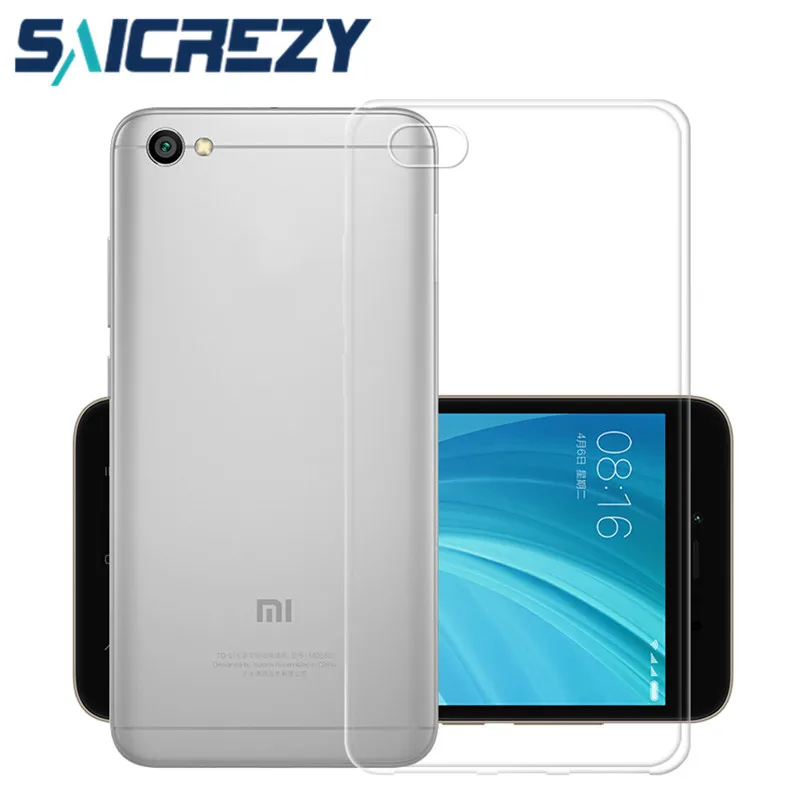 

For Xiaomi Redmi Note 5A 4A 4X Redmi 5 plus 6a Note 5 6 pro 4 phone case Soft TPU clear bumper cover For Xiaomi mi 8 se a1 a2 6x