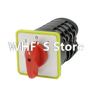 

AC 500V 16A 3 Positions Rotary Selector Universal Changeover Switch Latching