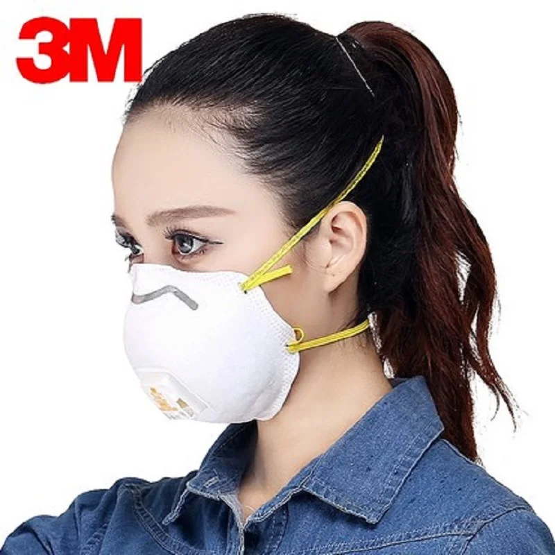 

1/5pcs 3M N95 8511 Dust Safety Mask Protective Anti PM2.5 Fog Haze Particulate Influenza Valved Respirator Dust-proof Industrial